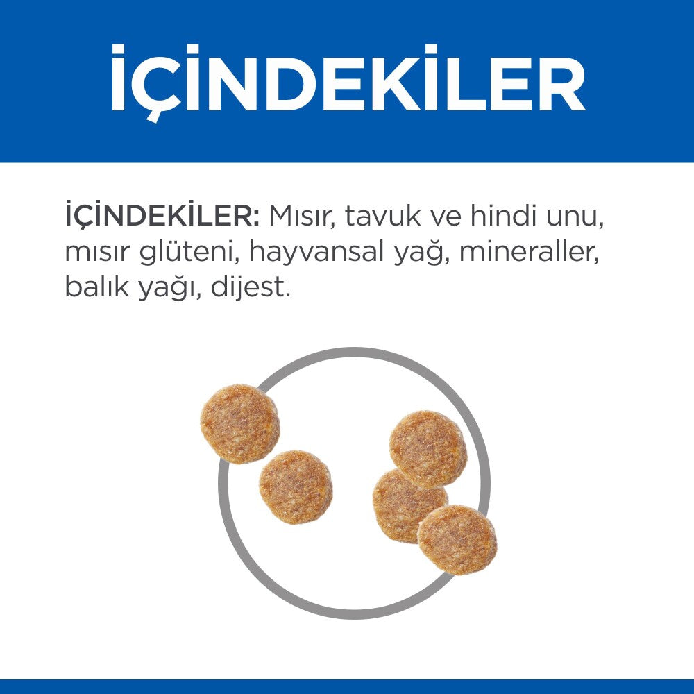 Hill's Science Plan Üriner Sağlık 1 Yetişkin Tavuklu Kedi Maması 1.5 KG  | SRC: Barcode: 052742003764