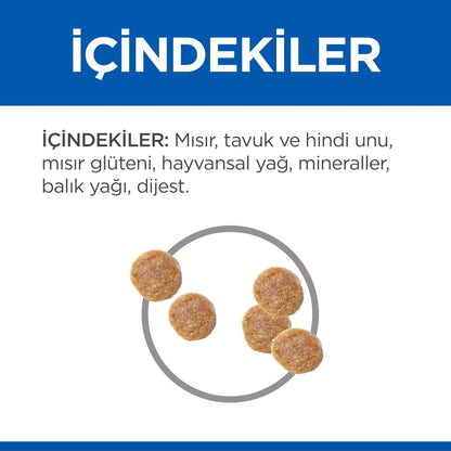 Hill's Science Plan Üriner Sağlık 1 Yetişkin Tavuklu Kedi Maması 1.5 KG  | SRC: Barcode: 052742003764