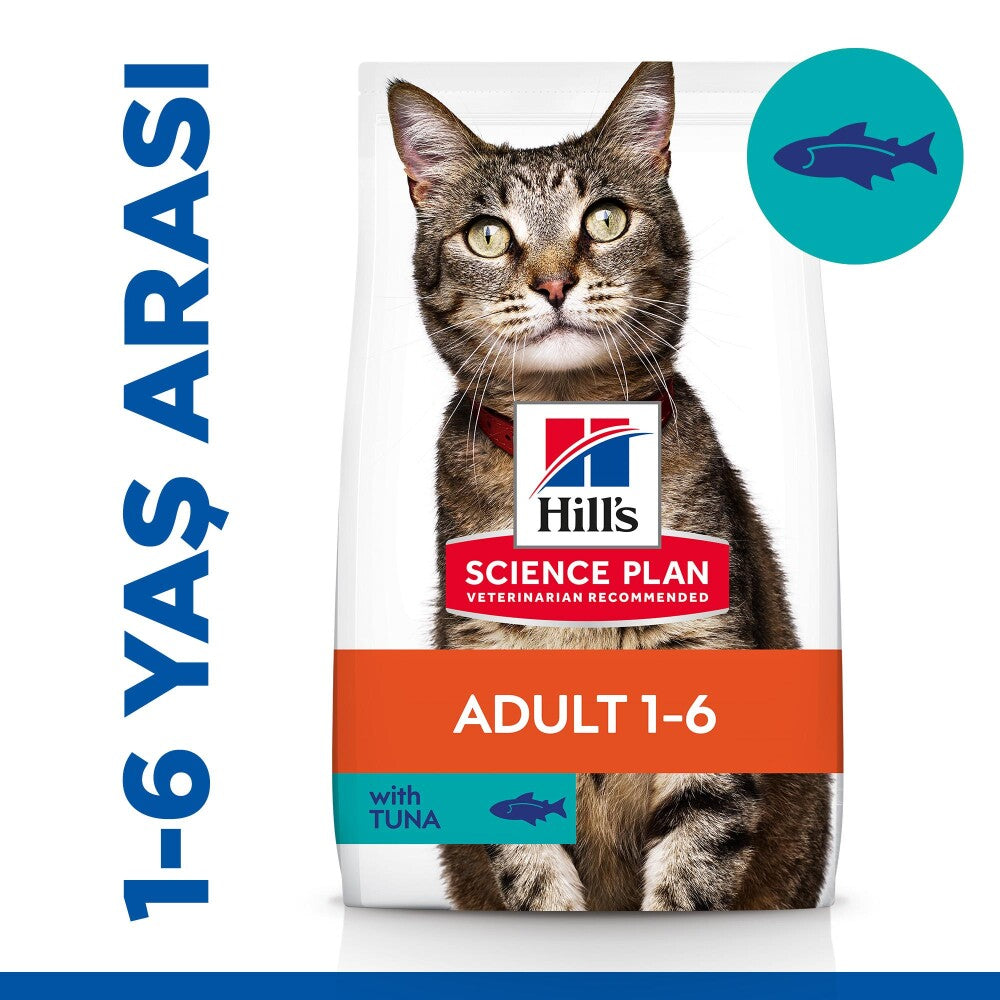 Hill's Science Plan Yetişkin Ton Balıklı Kedi Maması 1.5 KG  | SRC: Barcode: 052742023724