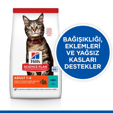Hill's Science Plan Yetişkin Ton Balıklı Kedi Maması 1.5 KG  | SRC: Barcode: 052742023724