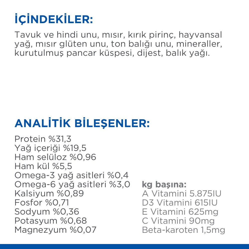 Hill's Science Plan Yetişkin Ton Balıklı Kedi Maması 1.5 KG  | SRC: Barcode: 052742023724