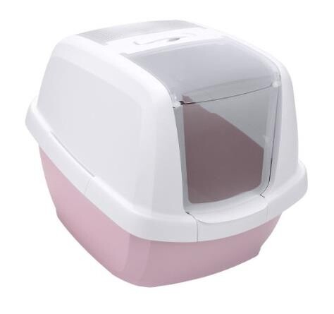 Imac Maddy Üstü Açılabilen Kapalı Kedi Tuvaleti PEMBE  | SRC: Barcode: 8021799417284