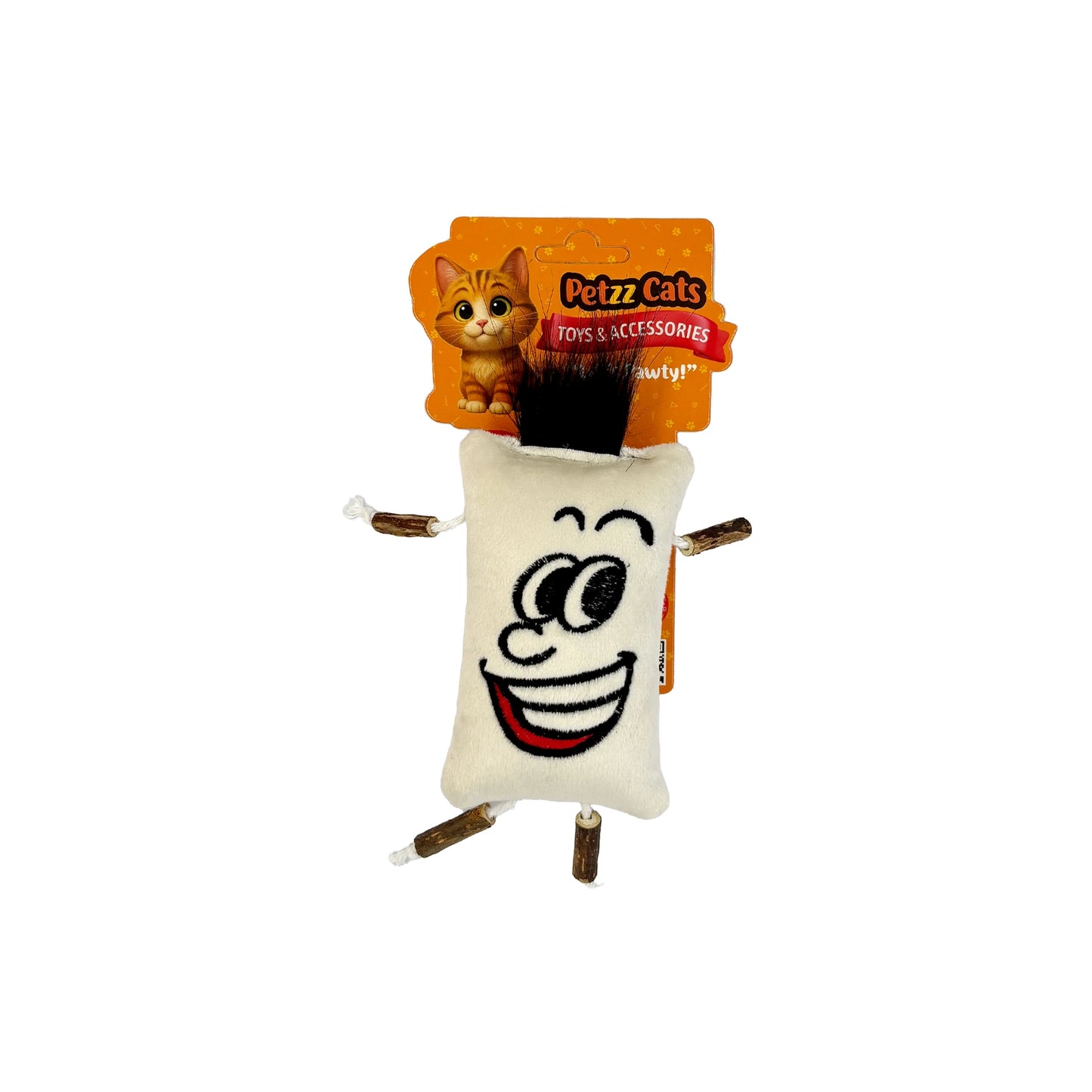 PetzzCats Mr.Mata Matatabi ve Çıngırak Sesli Peluş Kedi Oyuncağı