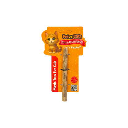 PetzzCats Stick Monster Matatabi ve Çıngırak Sesli Peluş Kedi Oyuncağı