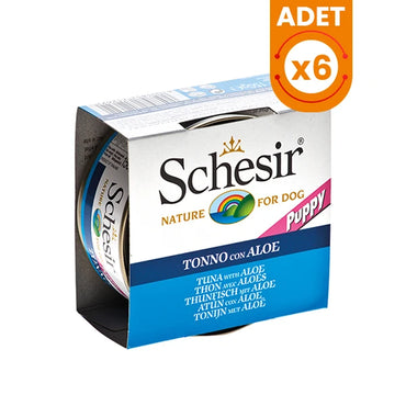 Schesir Aloevera ve Ton Balıklı Jöleli Konserve Köpek Maması