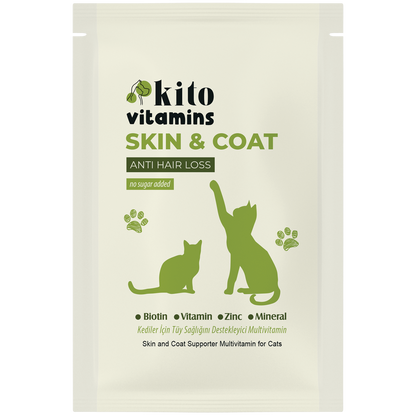 Kediler İçin Skin & Coat