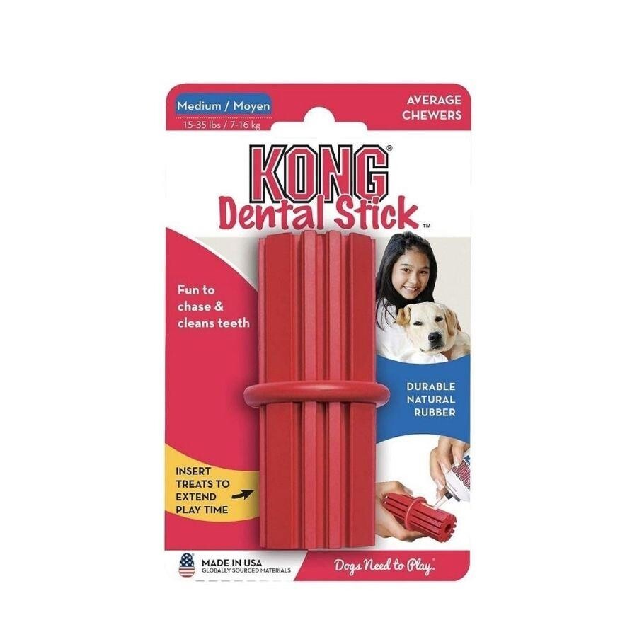 Kong Dental Stick Diş Temizliği Sağlayan Köpek Oyuncağı M  | SRC: Barcode: 0035585121222