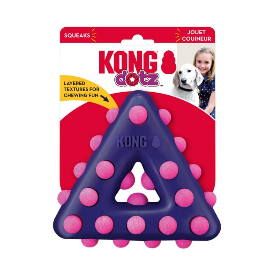 Kong Dotz Triangle Üçgen Şeklinde Köpek Oyuncağı L  | SRC: Barcode: 0035585401058