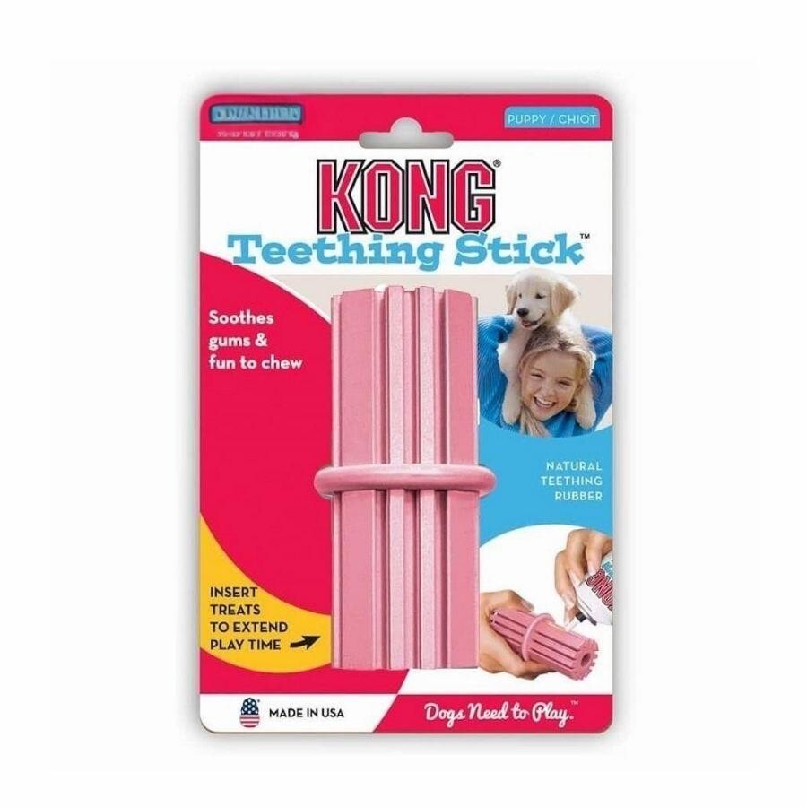 Kong Teething Stick Diş Temizliği Sağlayan Çok Amaçlı Yavru Köpek Oyuncağı M  | SRC: Barcode: 0035585131184