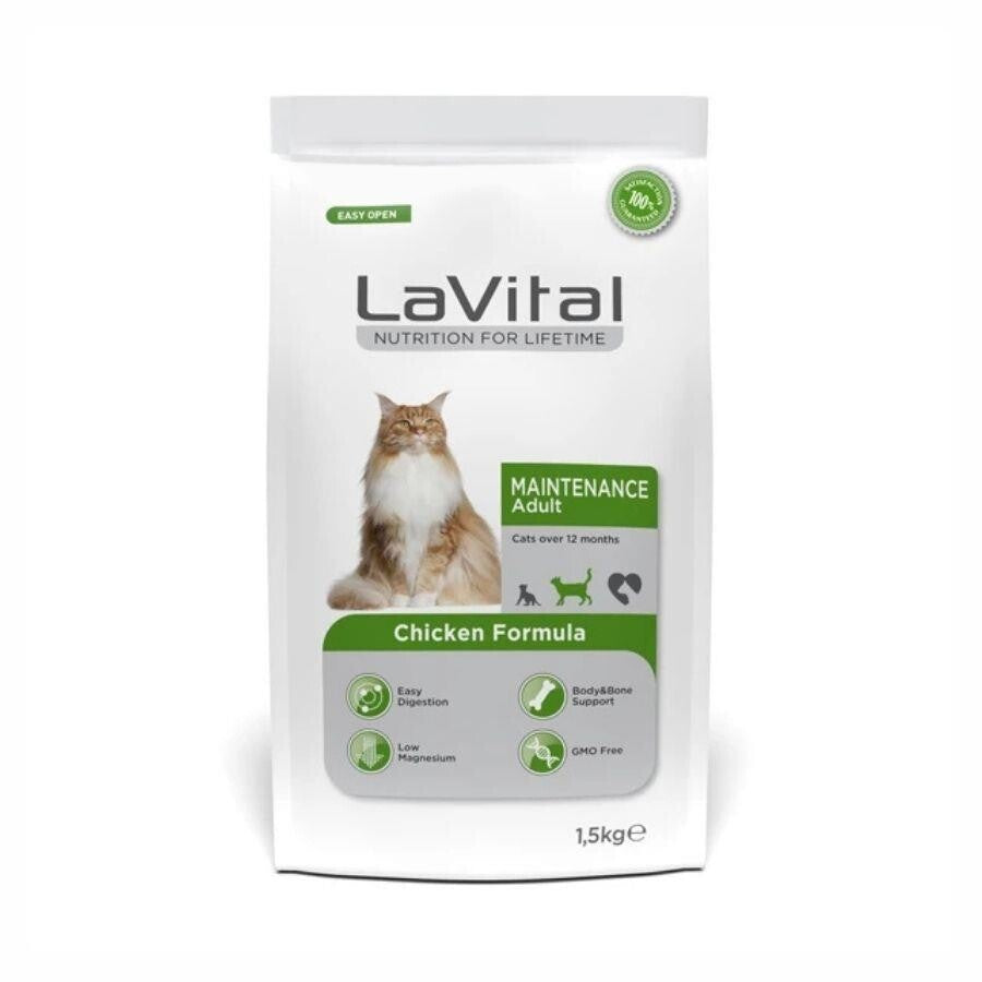 Lavital Maintenance Tavuklu Yetişkin Kedi Maması 1.5 KG  | SRC: Barcode: 8681612751867