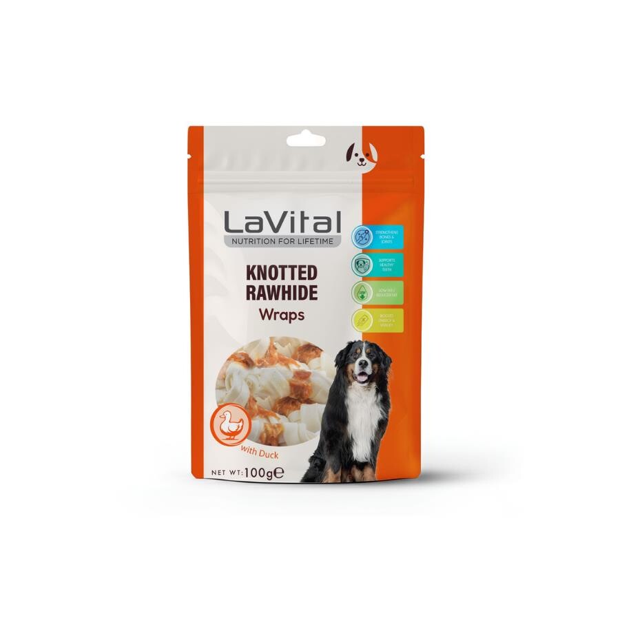Lavital Ördek Etli Sarılı Kemik Köpek Ödülü 100 GR  | SRC: Barcode: 8681612753199