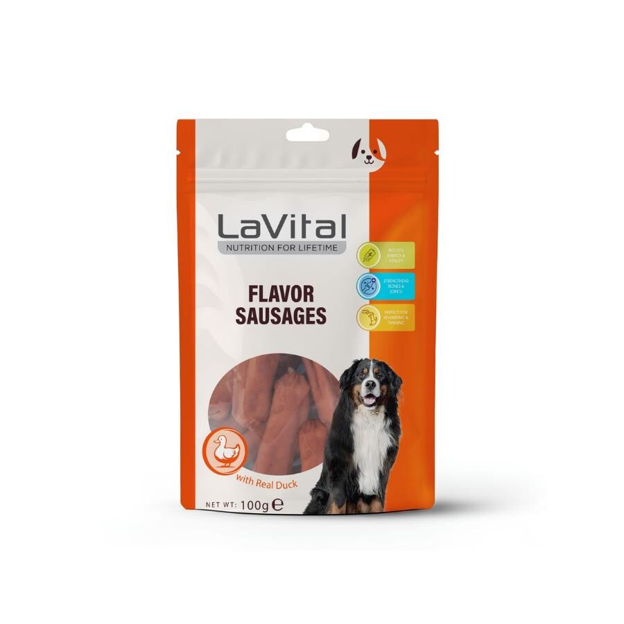 Lavital Ördek Etli Sosis Köpek Ödülü 100 GR  | SRC: Barcode: 8681612753311