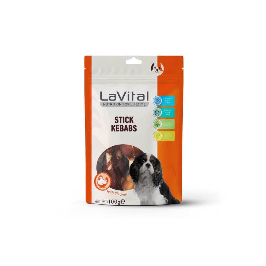 Lavital Ördek Etli Ve Tavuk Ciğerli Kebap Köpek Ödülü 100 GR  | SRC: Barcode: 8681612753205