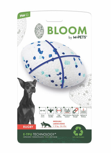 M-pets Bloom Parçalanmaz Rugby Köpek Oyun Topu  | SRC: Barcode: 6953182744498