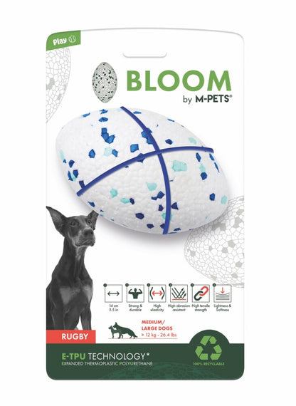 M-pets Bloom Parçalanmaz Rugby Köpek Oyun Topu  | SRC: Barcode: 6953182744498