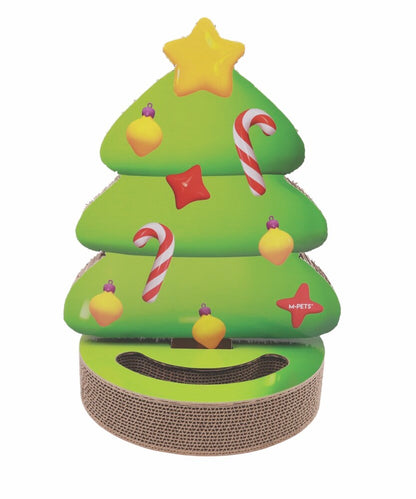 M-pets Christmas Noel Ağacı Kedi Tırmalama Kartonu  | SRC: Barcode: 6953182748977