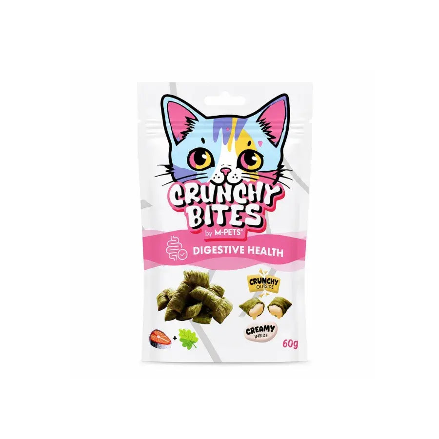M-pets Crunchy Bites Dıgestıve Health Sindirim Destekleyici Kedi Ödülü 60 GR  | SRC: Barcode: 6953182774280