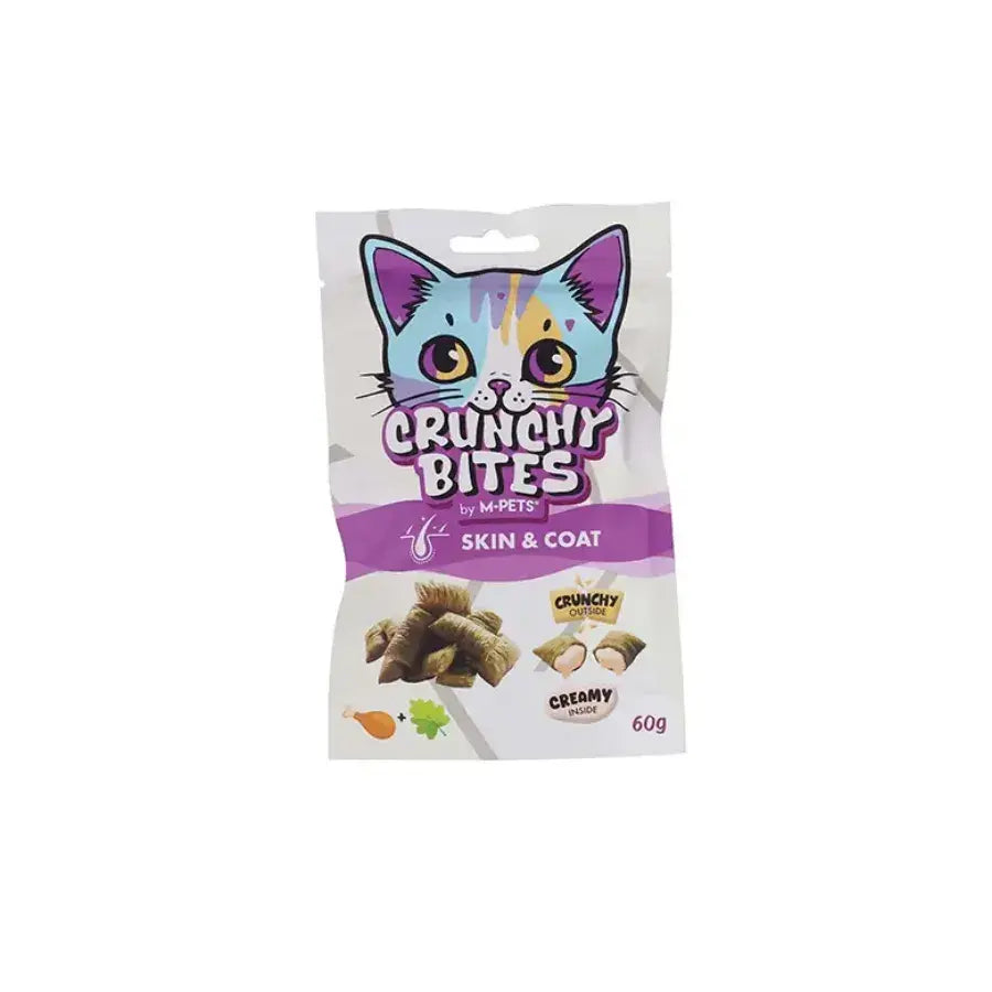M-pets Crunchy Bites Skın&coat Deri Ve Tüy Sağlığı Destekleyici Kedi Ödülü 60 GR  | SRC: Barcode: 6953182774259