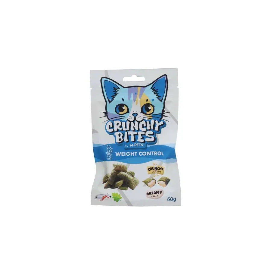 M-pets Crunchy Bites Weight Control Kilo Kontrolünü Destekleyen Kedi Ödülü 60 GR  | SRC: Barcode: 6953182774327