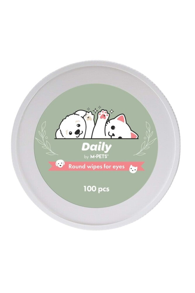 M-pets Daily Kedi Ve Köpek Göz Çevresi Temizleme Pedi 100'LÜ  | SRC: Barcode: 6953182761242
