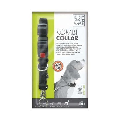 M-pets Kombi 2in1 Köpek Eğitim Tasması SIYAH XL  | SRC: Barcode: 6953182719328