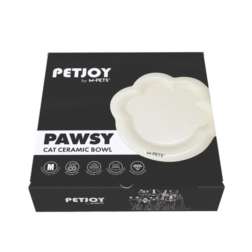 M-pets Petjoy Pawsy Seramik Mama Kabı 175 ML  | SRC: Barcode: 6953182759799