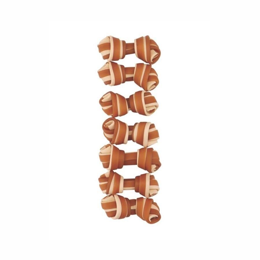 M-pets Trusty Biftekli Ve Tatlı Patatesli Düğüm Köpek Ödül Kemiği 140 GR 6.5 CM 7'LI  | SRC: Barcode: 6953182757085