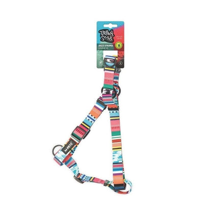 M-pets Urban Style Jazz Stripes Köpek Göğüs Tasması L  | SRC: Barcode: 6953182712497