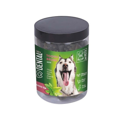 M-pets Çay Özlü Diş Sağlığı Destekleyici Küçük Irklar İçin Köpek Ödülü 200 GR YEŞIL  | SRC: Barcode: 6953182735496
