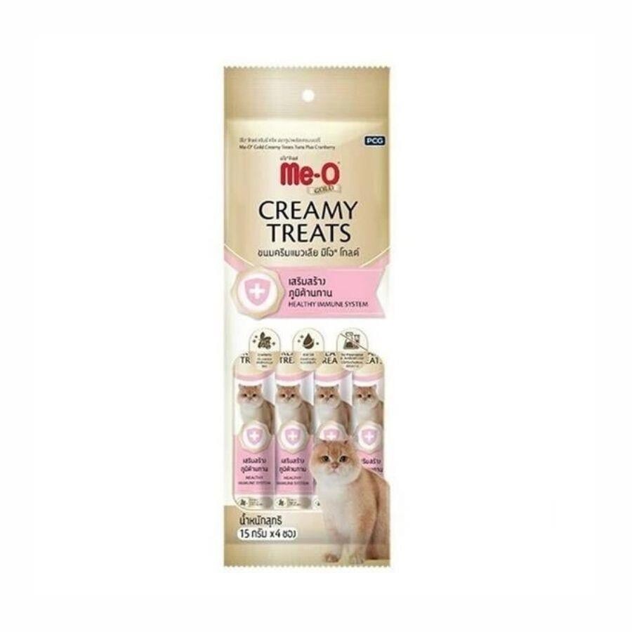 Me-o Gold Creamy Ton Balığı Ve Turna Yemişi Yetişkin Kedi Ödülü 4X15 GR  | SRC: Barcode: 8850477006898