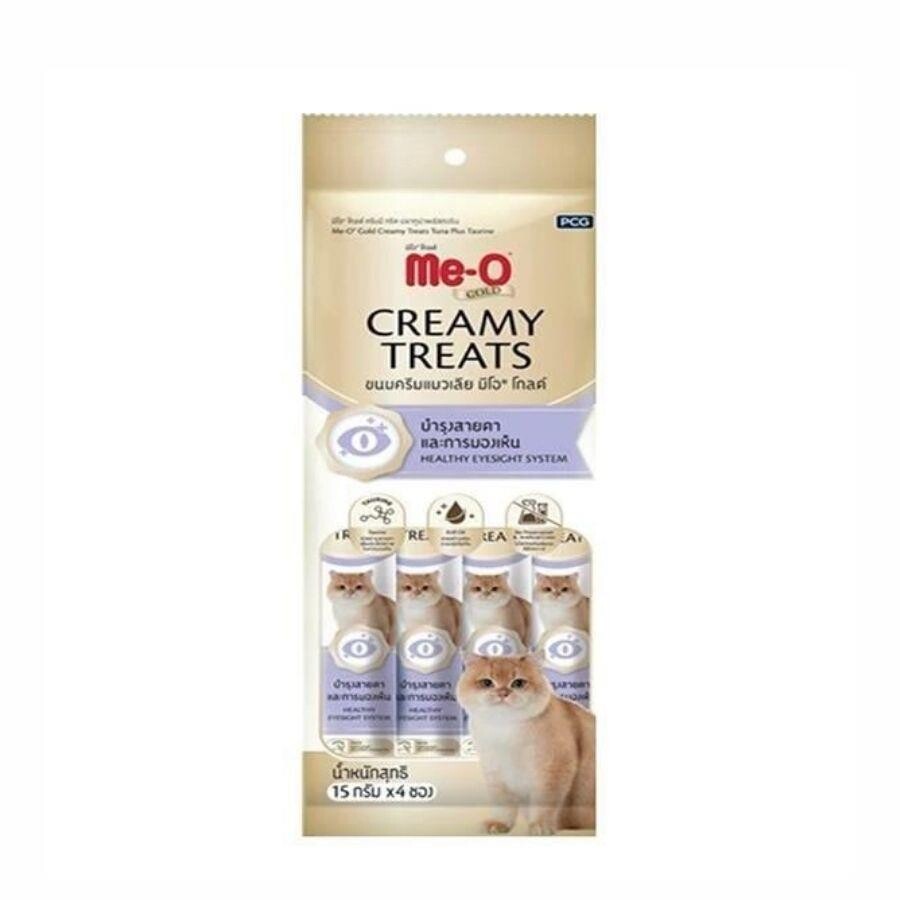 Me-o Gold Creamy Ton Balıklı Ve Taurinli Yetişkin Kedi Ödülü 4X15 GR  | SRC: Barcode: 8850477006867