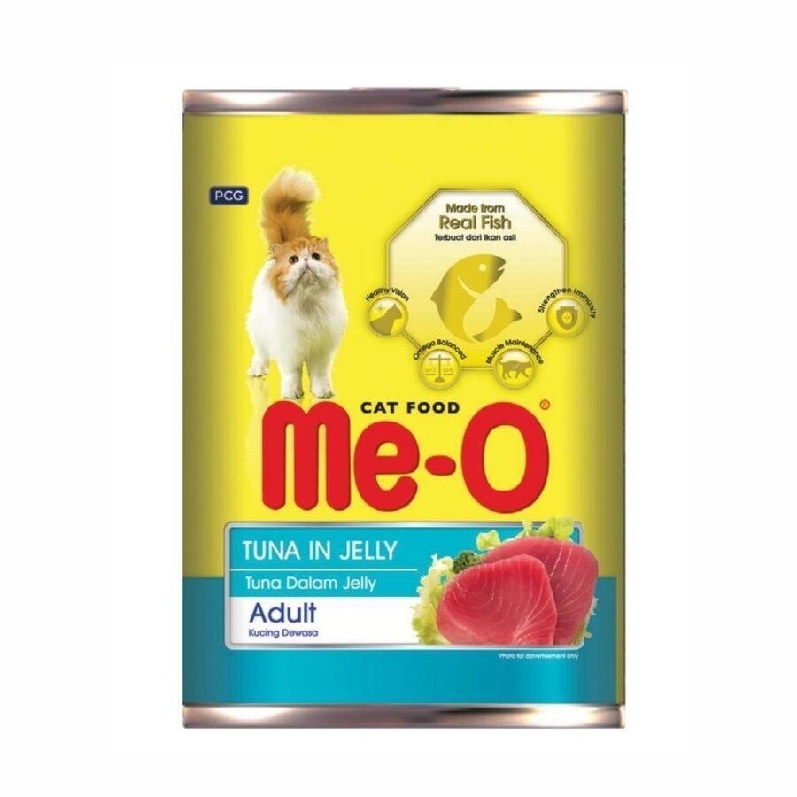 Me-o Jelly Pouch Ton Balıklı Yetişkin Kedi Konservesi 400 GR  | SRC: Barcode: 8850477002111