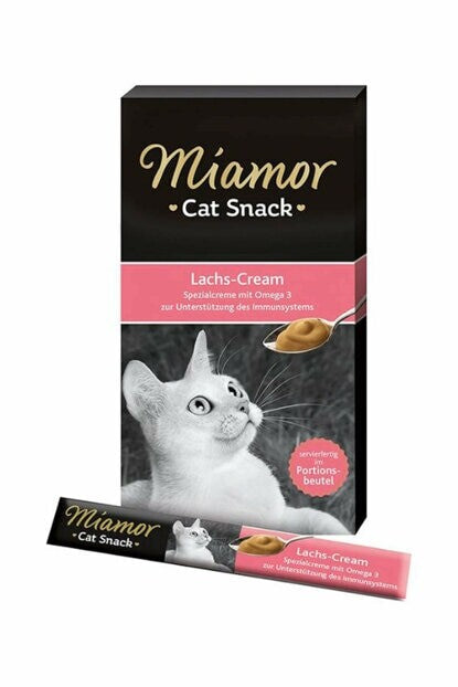 Miamor Cream Somonlu Kedi Ödülü 6 X 15 GR  | SRC: Barcode: 4000158743022