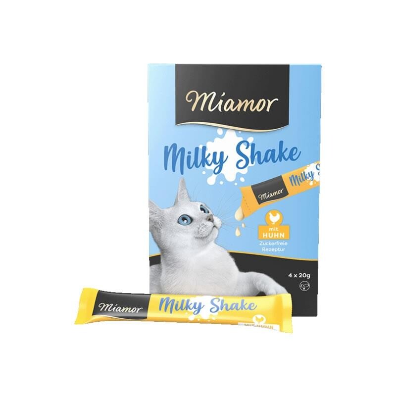 Miamor Milky Shake Taurin İçerikli Tavuklu Kedi Ödülü 4 X 20 GR  | SRC: Barcode: 4000158742506