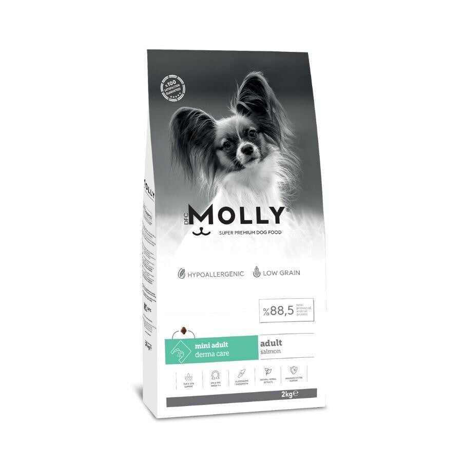 Molly Düşük Tahıllı Hypoallergenic Somonlu Küçük Irk Yetişkin Köpek Maması 2 KG  | SRC: Barcode: 8680542870716