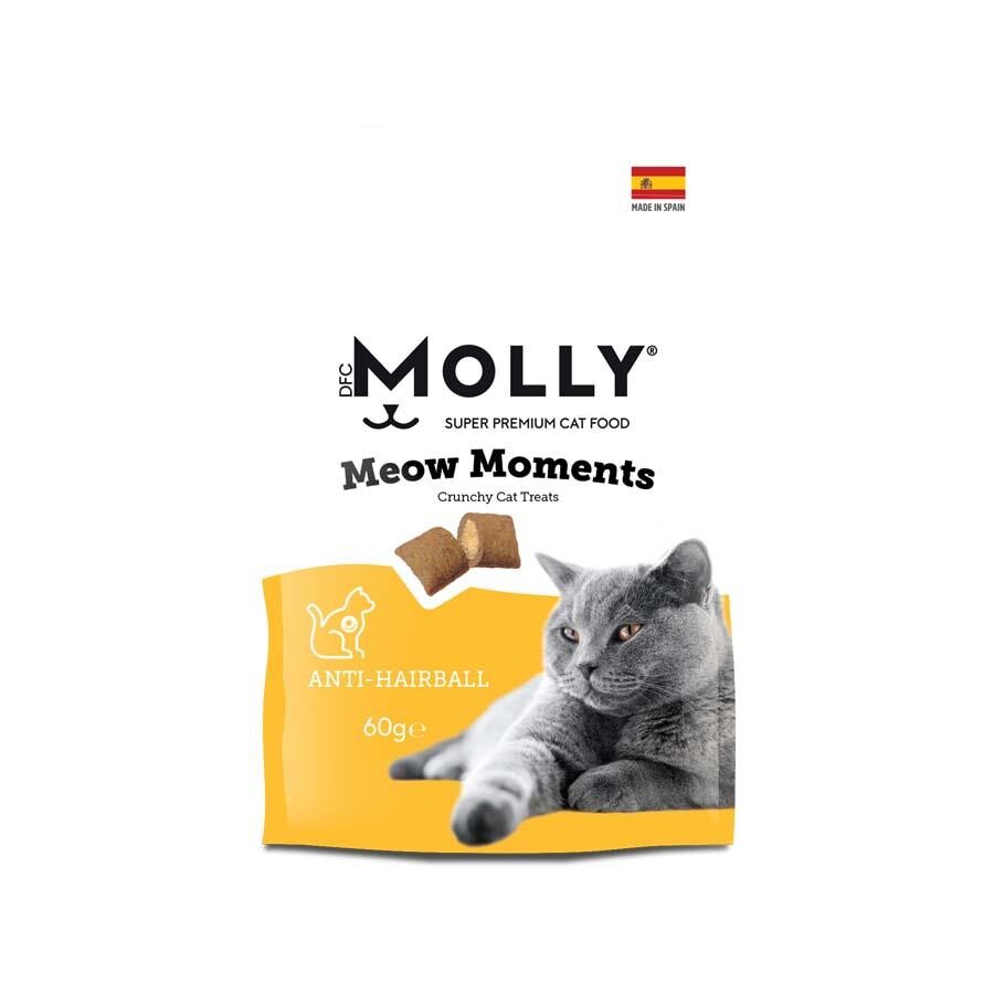 Molly Meow Moments Tüy Yumağı Kontrolü Kedi Ödül Maması 60 GR  | SRC: Barcode: 8680542871690