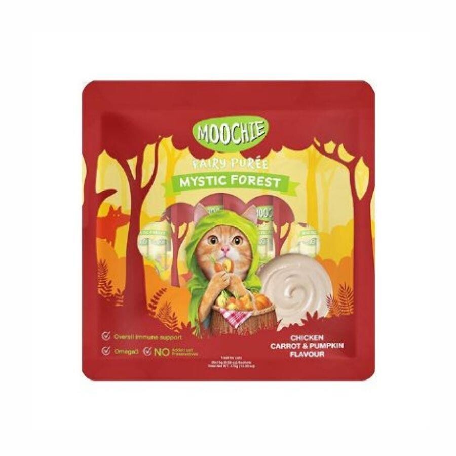 Moochie Creamy Tavuk Havuç Ve Balkabaklı Sıvı Krema Kedi Ödülü 25X15 GR  | SRC: Barcode: 8859710202868