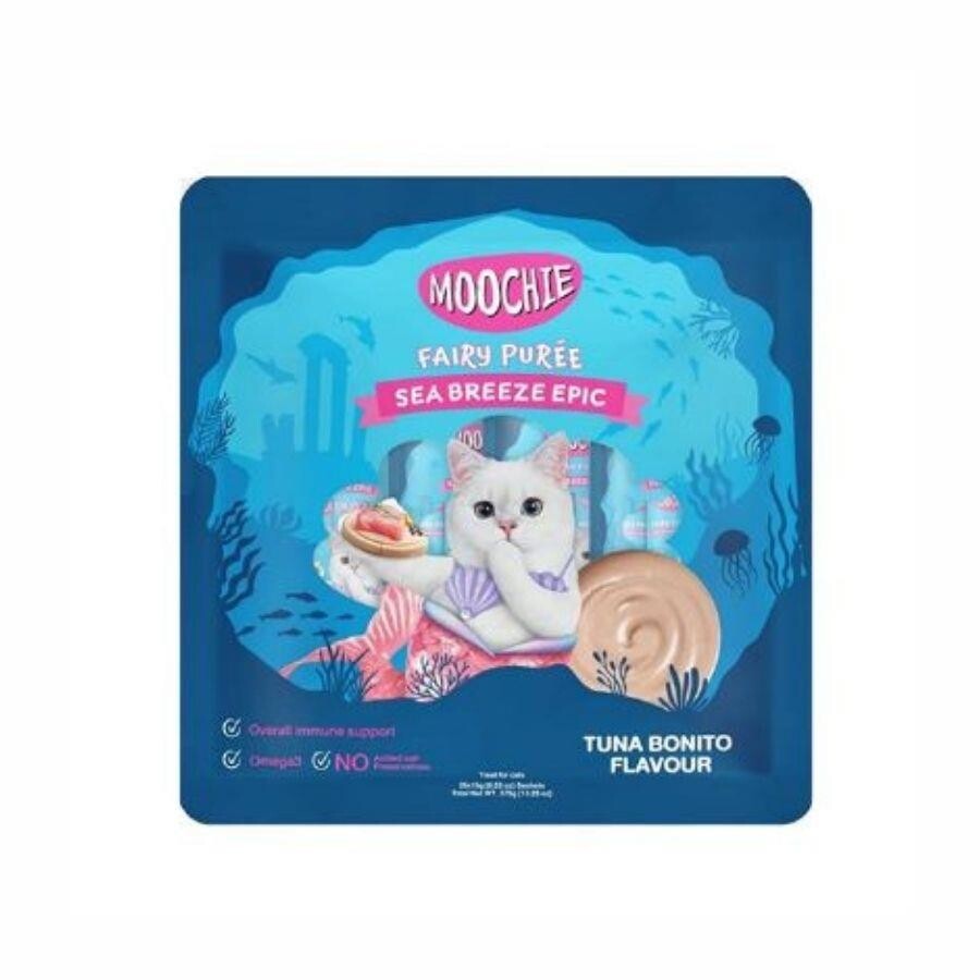 Moochie Creamy Ton Balıklı Ve Palamutlu Sıvı Krema Kedi Ödülü 25X15 GR  | SRC: Barcode: 8859710202813