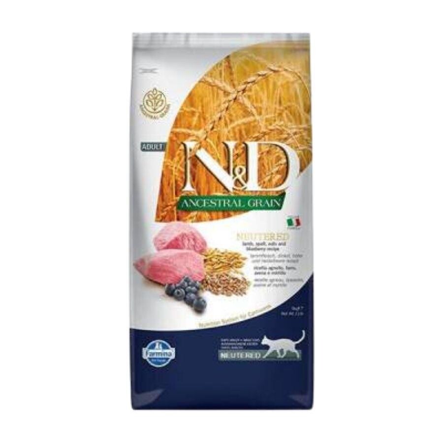 N&d Düşük Tahıllı Kuzulu Kısırlaştırılmış Kedi Maması 10 KG  | SRC: Barcode: 8010276040268