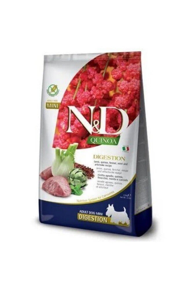 N&d Quinoa Digestion Hassas Sindirim İçin Kuzu Etli Küçük Irk Köpek Maması 2.5 KG  | SRC: Barcode: 8010276040060