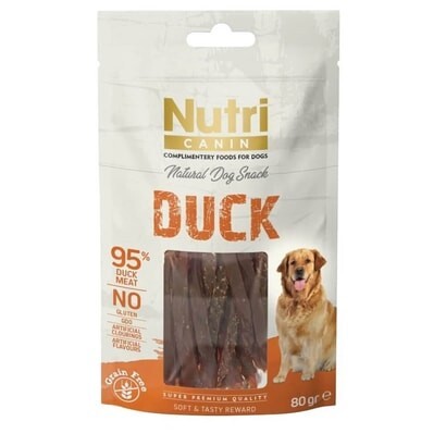 Nutri Canin Tahılsız Ördekli Köpek Ödülü 80 GR  | SRC: Barcode: 8699310420299
