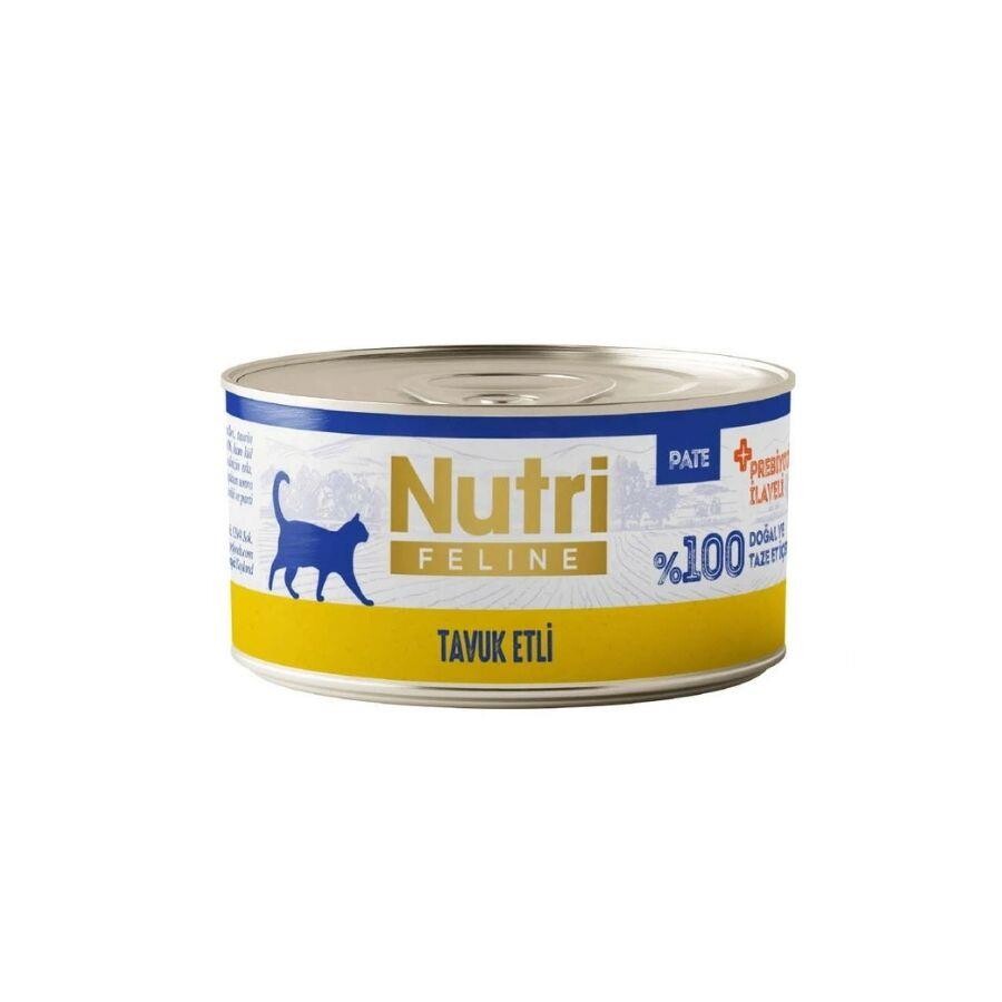 Nutri Feline Tavuk Etli Tahılsız Yetişkin Kedi Konservesi 70 GR  | SRC: Barcode: 8699310420862