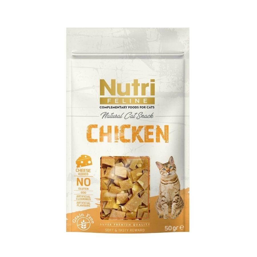 Nutri Feline Tavuk Ve Peynirli Kedi Ödül Maması 50 GR  | SRC: Barcode: 8699310421043