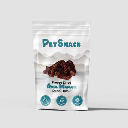 PetBurger | Ödül Maması Freeze Dried Dana Dalak 1 Adet  | SRC: Barcode: 0739394776481