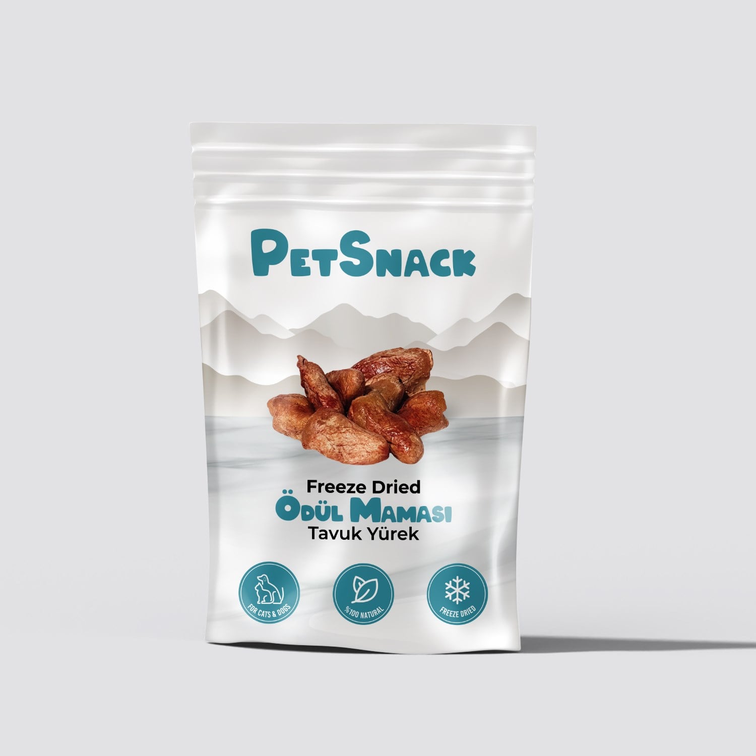 PetBurger | Ödül Maması Freeze Dried Tavuk Yürek 1 Adet  | SRC: Barcode: 0739394776467