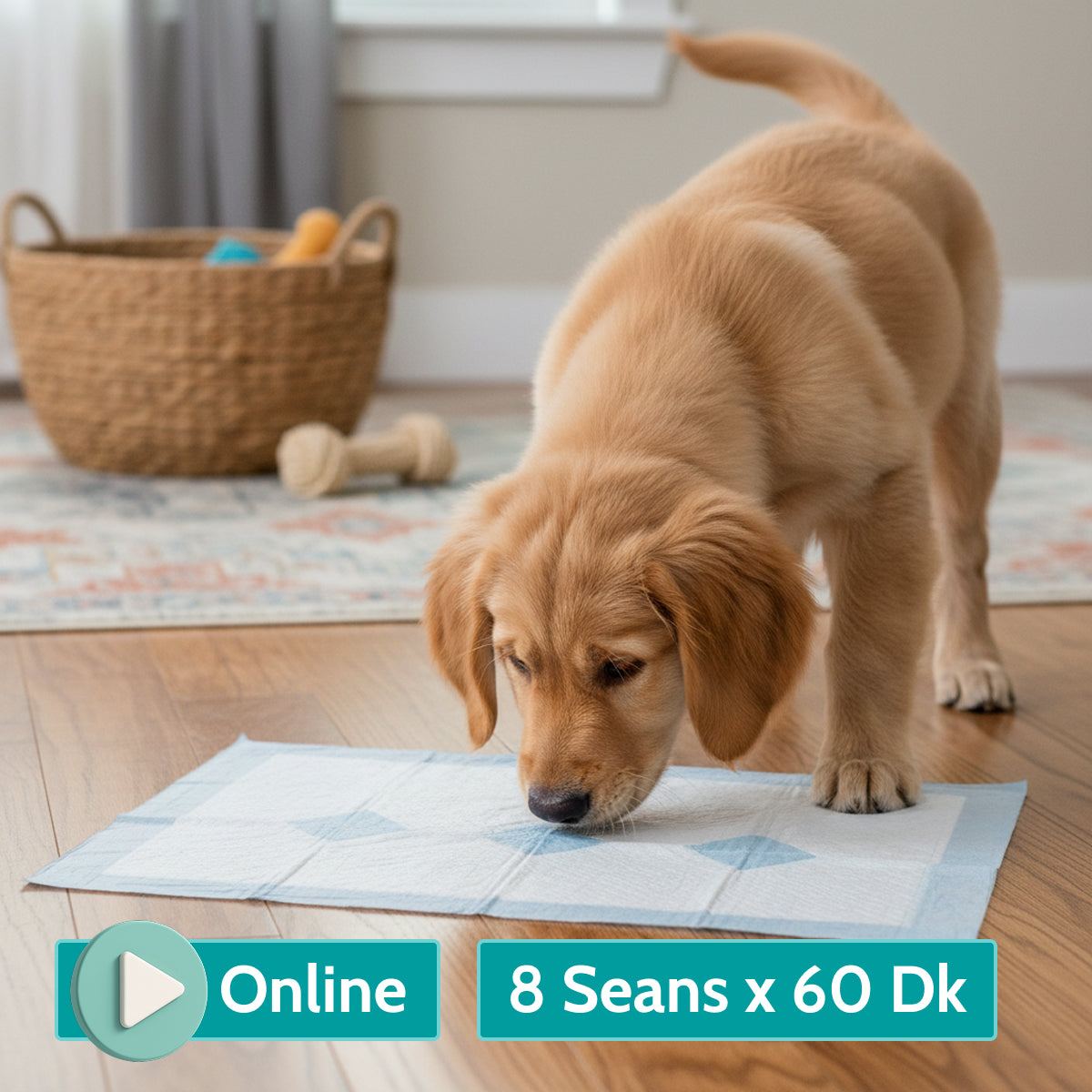 Online Puppy + Tuvalet Eğitimi