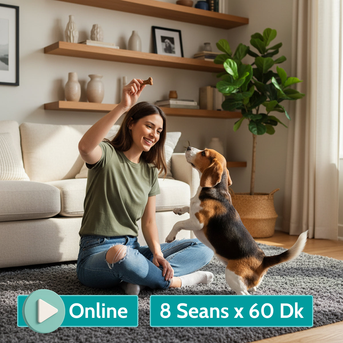 Online Temel İtaat + Tuvalet Eğitimi