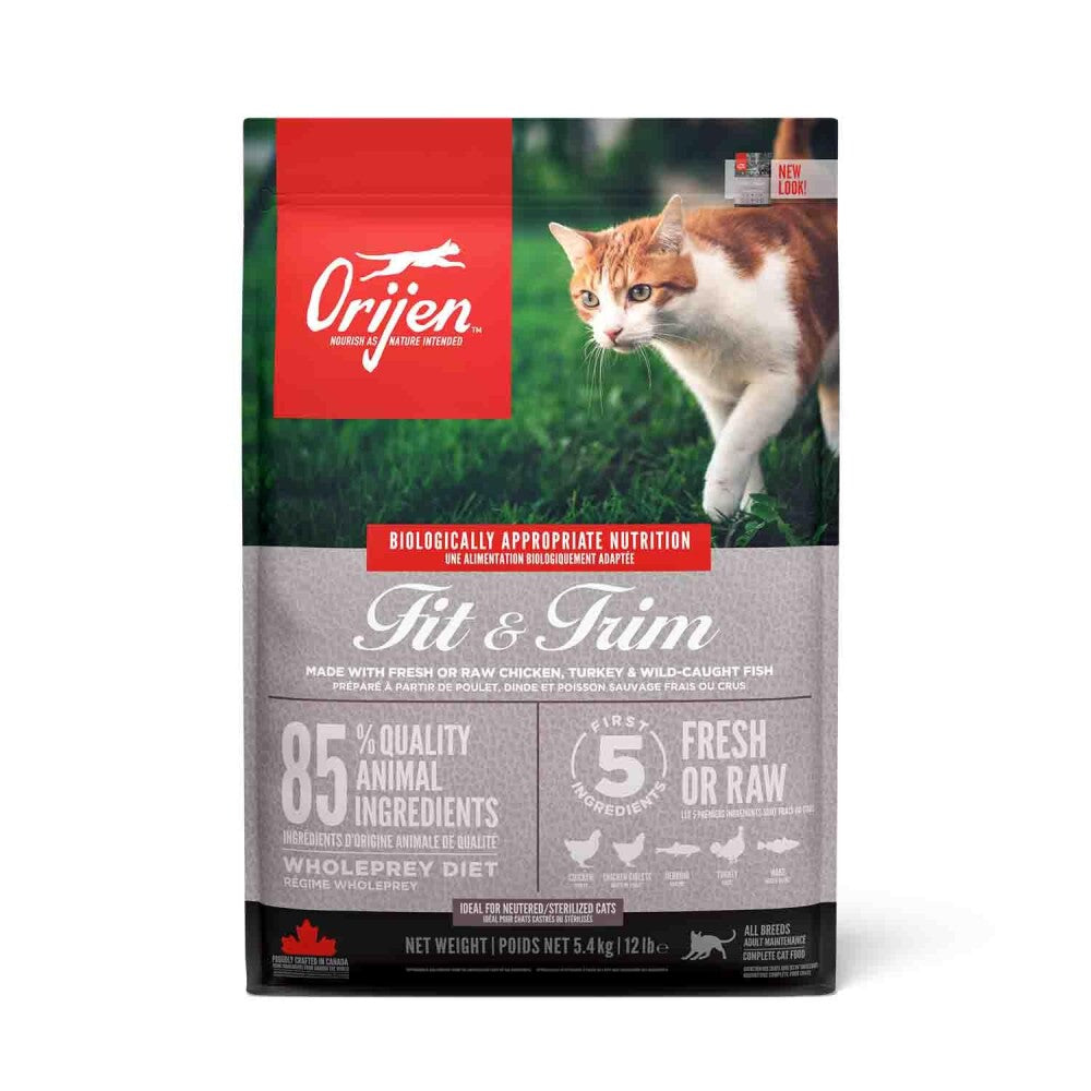 Orijen Fit & Trim Kilo Problemi İçin Tahılsız Kedi Maması 5.4 KG  | SRC: Barcode: 064992284541