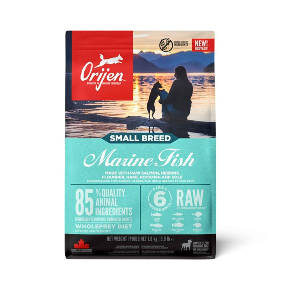 Orijen Marine Fish Tahılsız Balıklı Yetişkin Küçük Irk Köpek Maması 1.8 KG  | SRC: Barcode: 064992722524