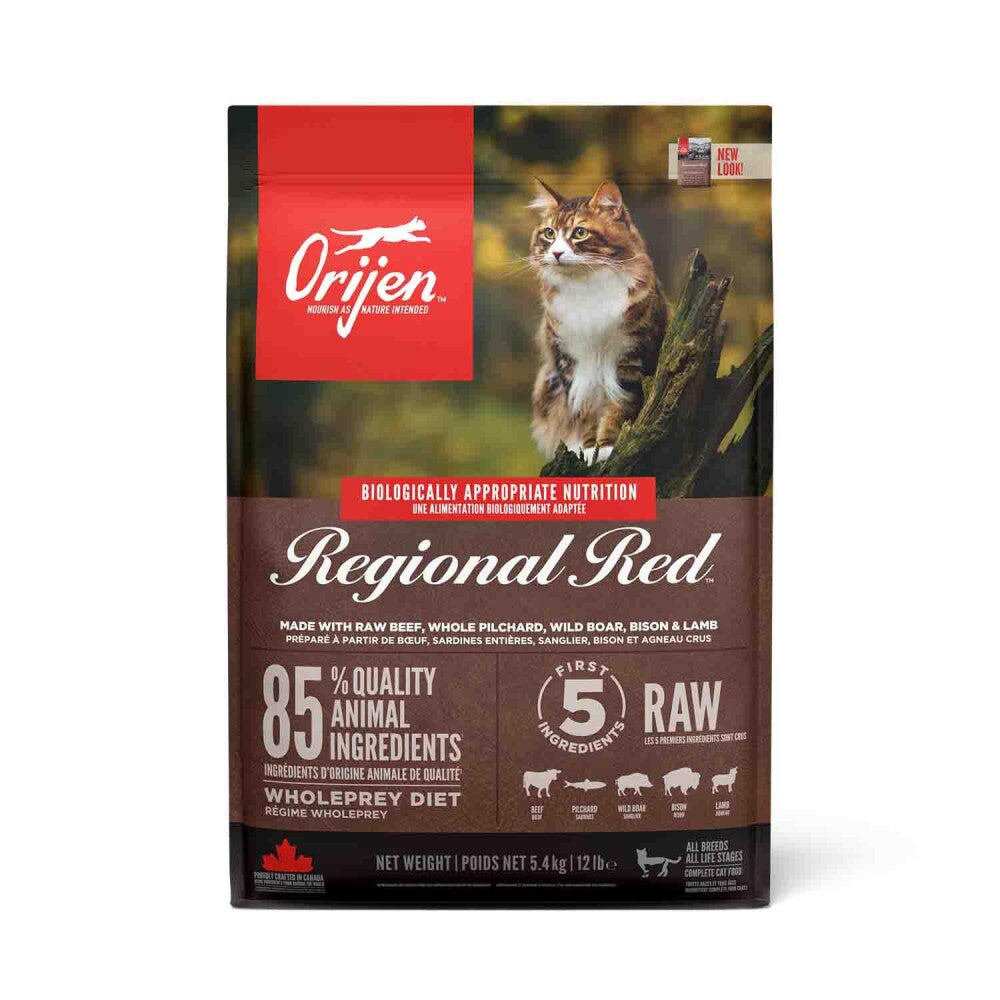 Orijen Regional Red Tahılsız Yetişkin Kedi Maması 5.4 KG  | SRC: Barcode: 064992282547